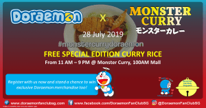 DoraemonXMonsterCurry