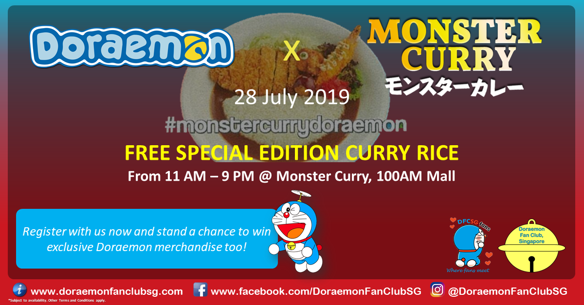 DoraemonXMonsterCurry