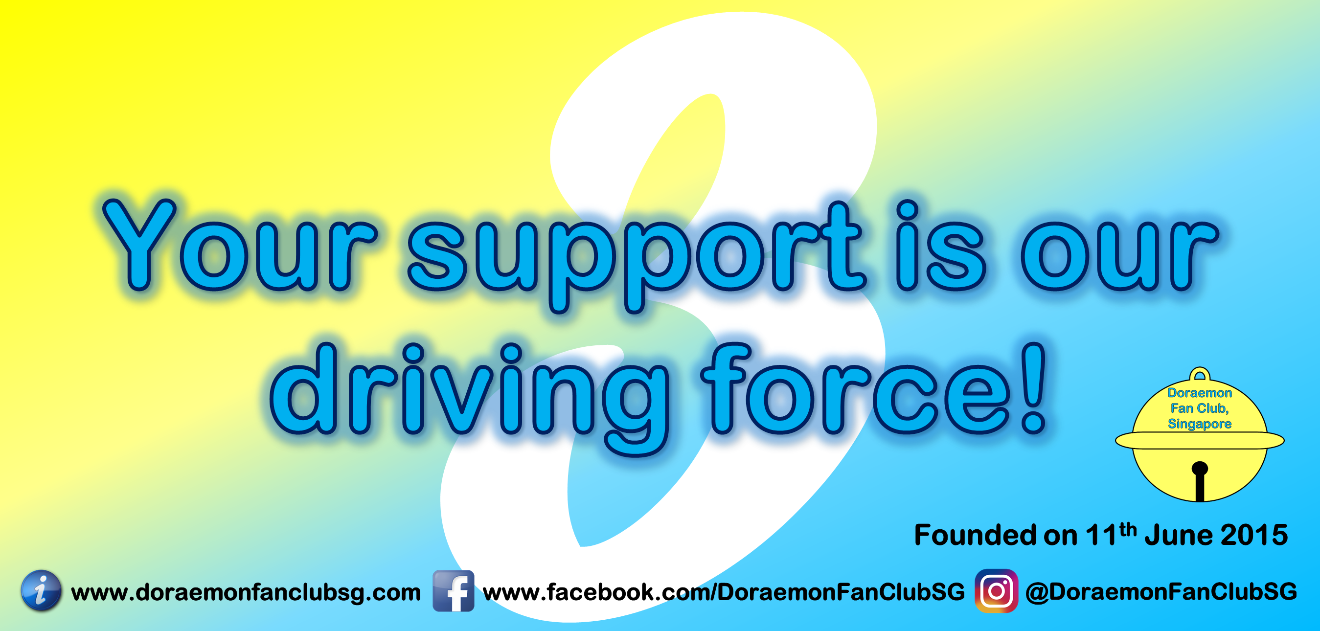yourSupportisOurDrivingForce