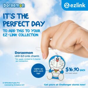 Doraemon LED EZ-Link Charm