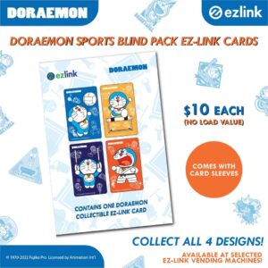 Doraemon Sport Blind Pack EZ-Link Cards