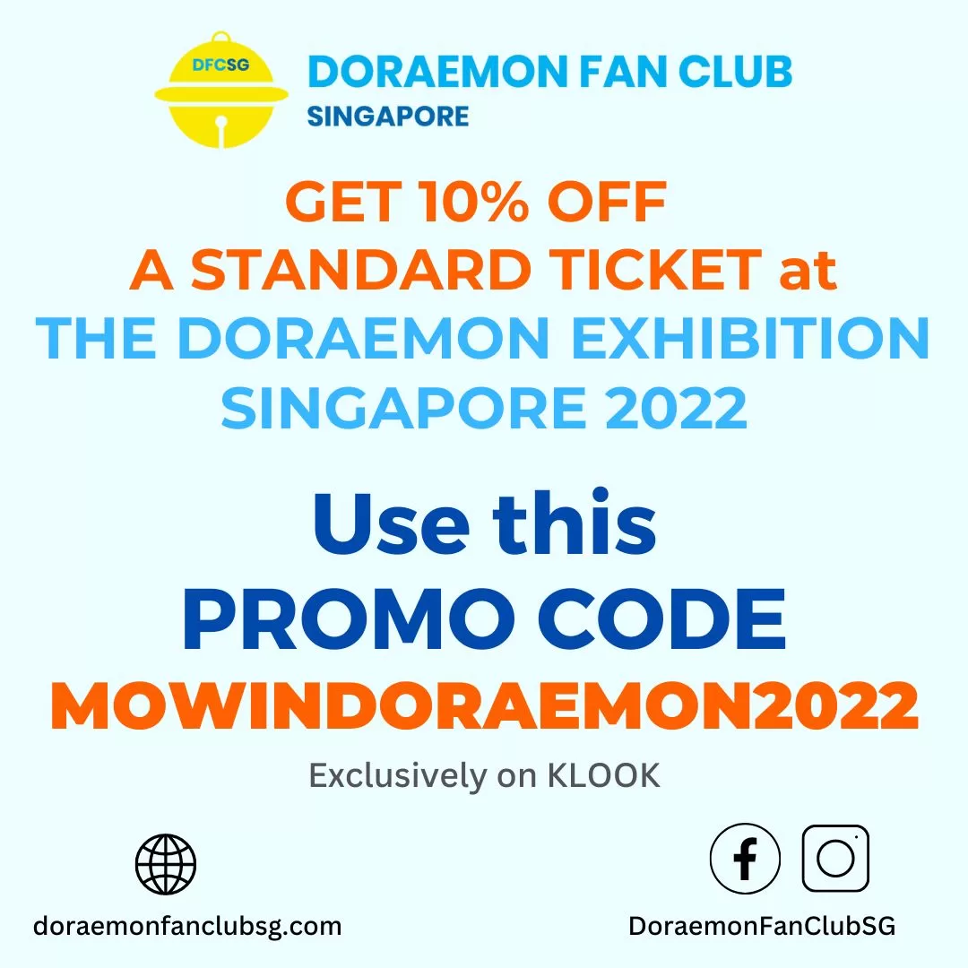 Read more about the article SPECIAL 10% discount just for Doraemon fans!