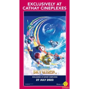 Read more about the article Highly Anticipated 2023 Doraemon Movie “Doraemon The Movie: Nobita’s Sky Utopia” Set for Release in Singapore