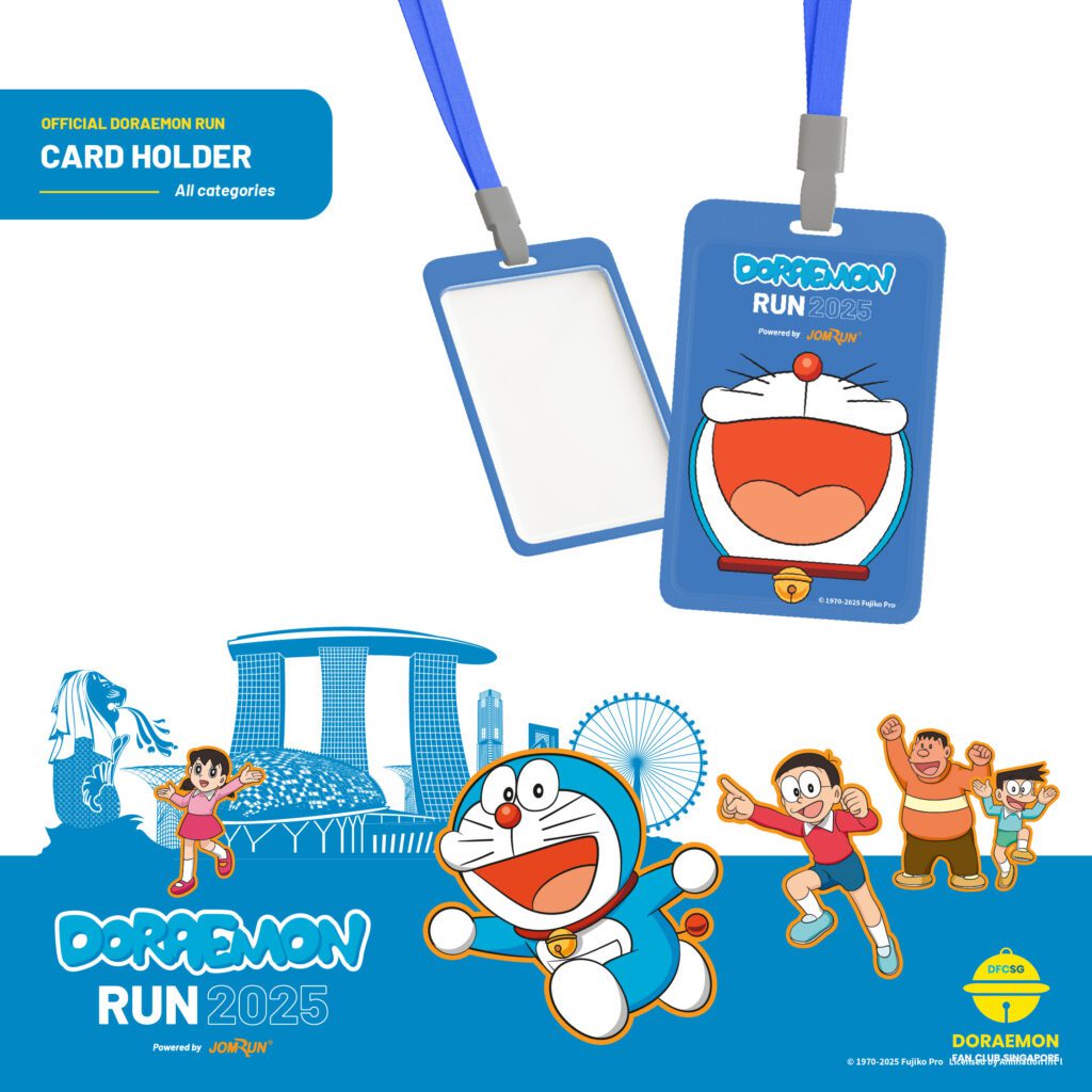 Doraemon Run Singapore 2025 Card Holder