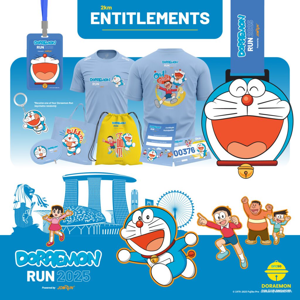 Doraemon Run Singapore 2025 2KM