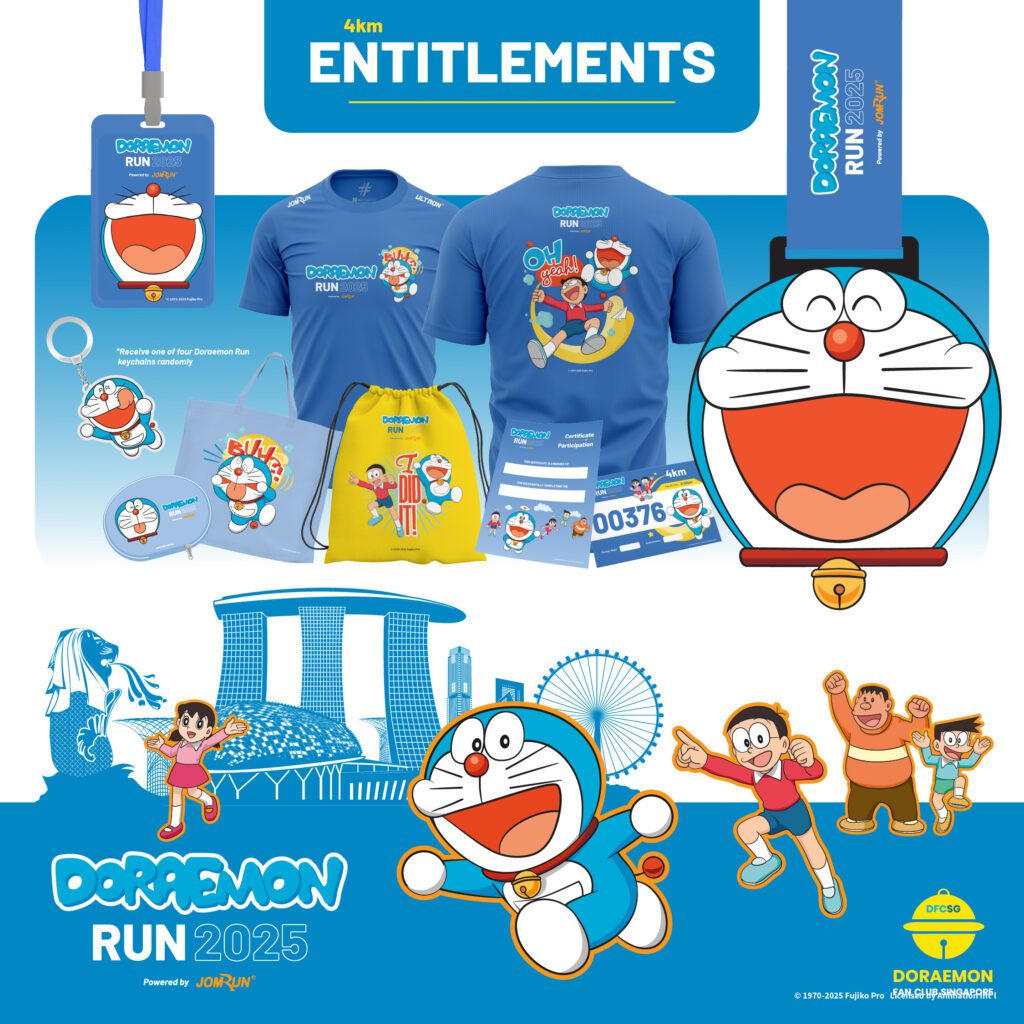 Doraemon Run Singapore 2025 4KM
