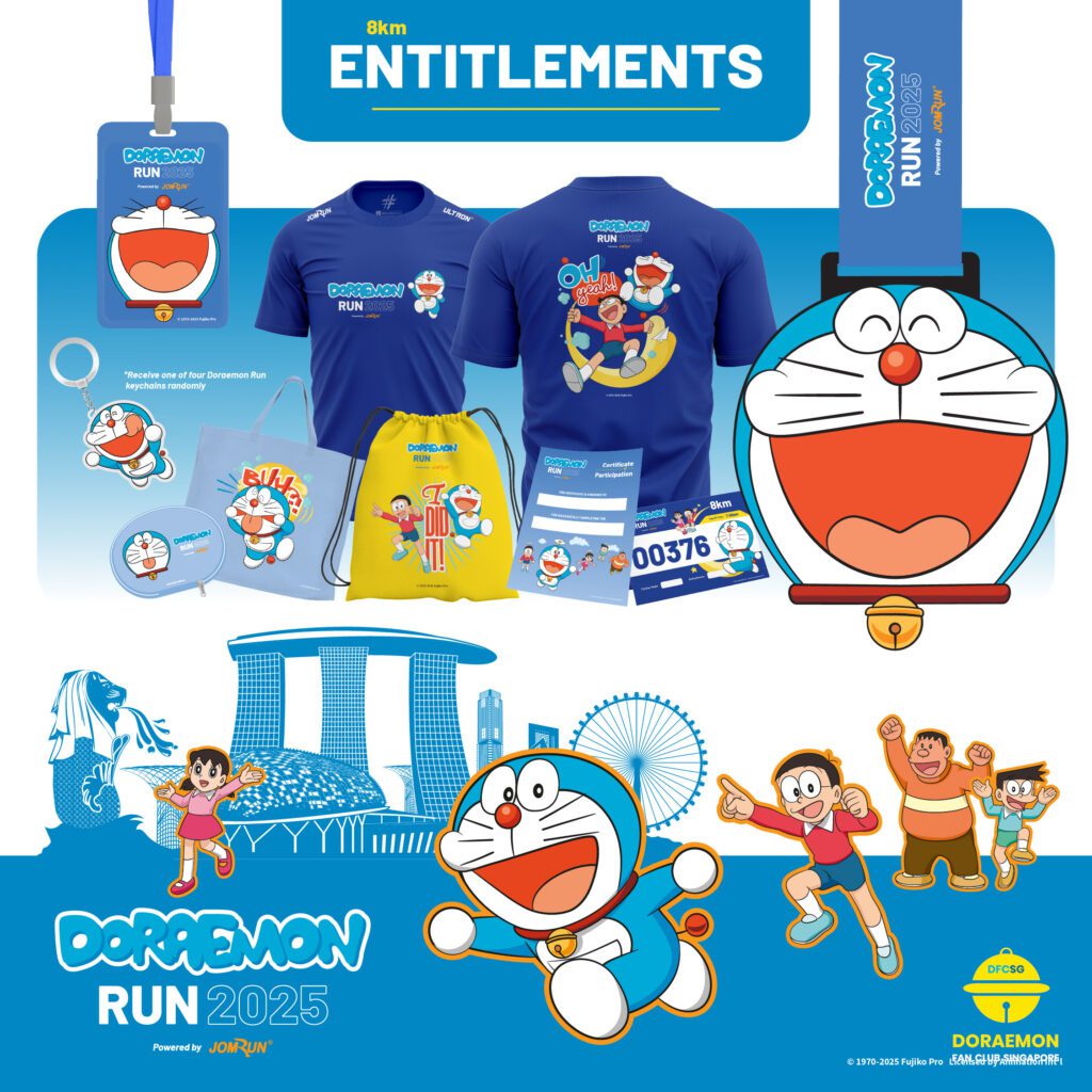 Doraemon Run Singapore 2025 8KM