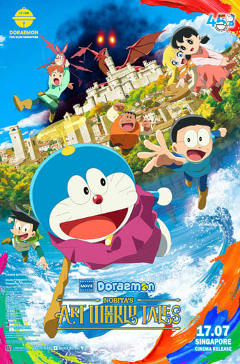Read more about the article Doraemon the Movie: Nobita’s Art World Tales Premieres in Singapore on 17 July 2025